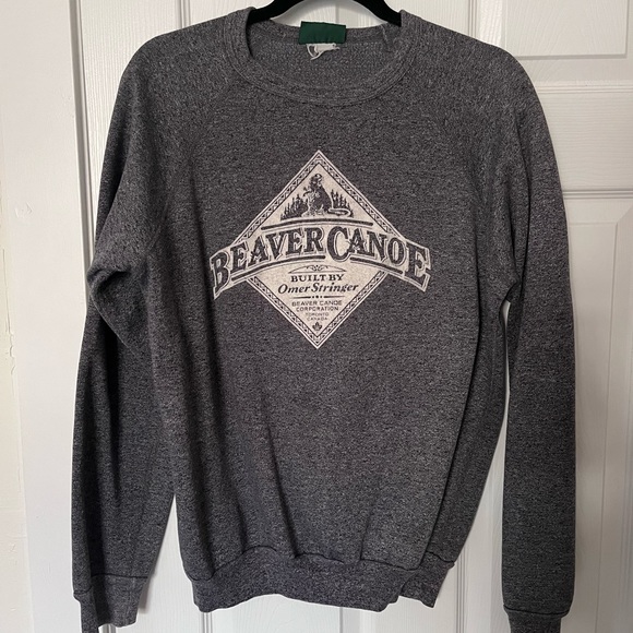 Roots Sweaters - Grey Beaver Canoe Crewneck